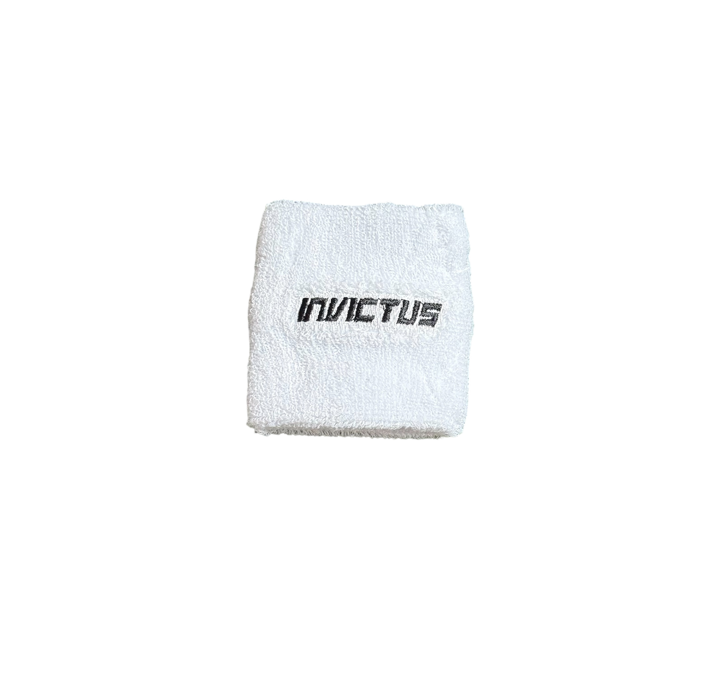 White Invictus Sports Armband (2 PACK)