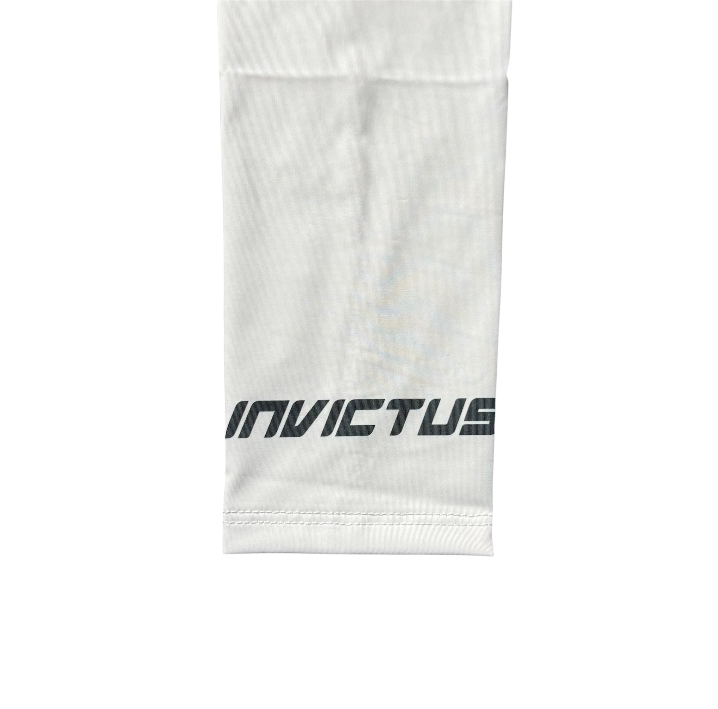 White Invictus Arm Sports Sleeve