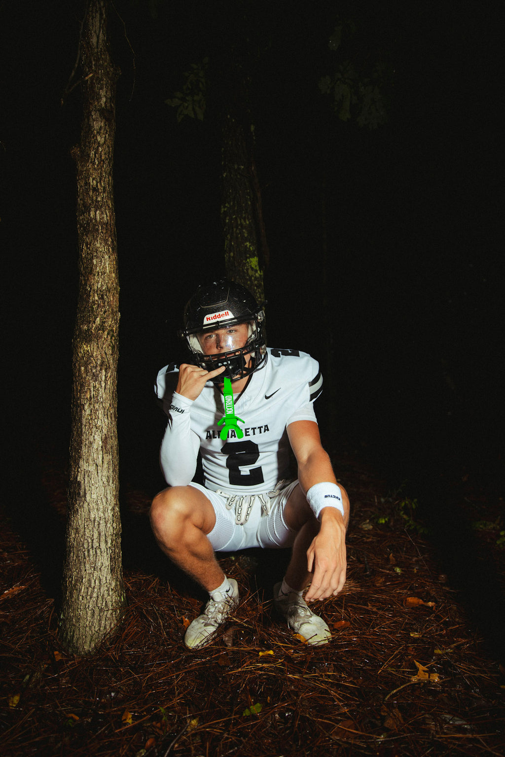 White Invictus Arm Sports Sleeve