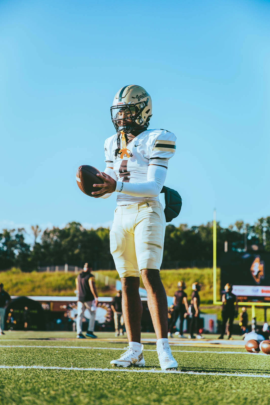 White Invictus Arm Sports Sleeve