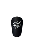 Black Invictus Logo Mini Shin Guards